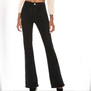 FRAME Le One Flare Jeans – Dark Indigo Wash Sz 2🧡